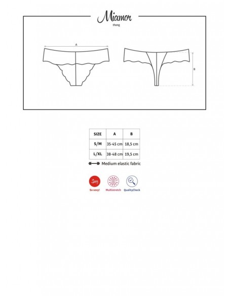 Tangice Obsessive Miamor, modre