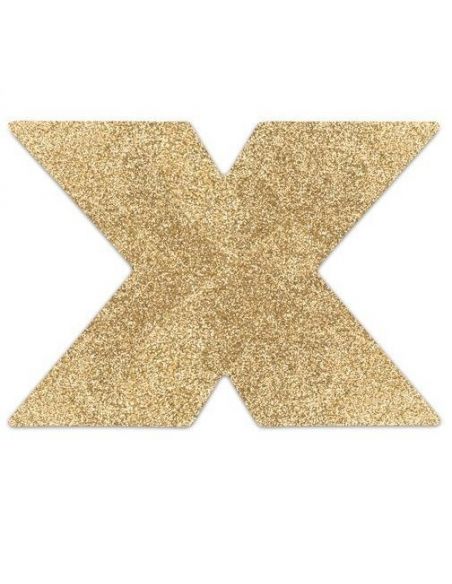 Nalepke za bradavičke Flash Cross zlate