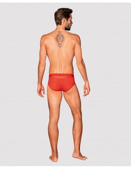 Moške spodnjice Obsessive Boldero rdeče